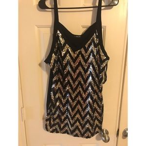 Sequin Tank